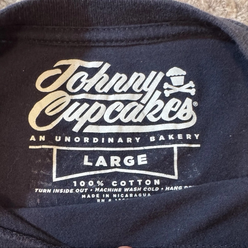 Johnny Cupcakes Gillette Sharpie Mens Lg Shirt - Picture 3 of 8